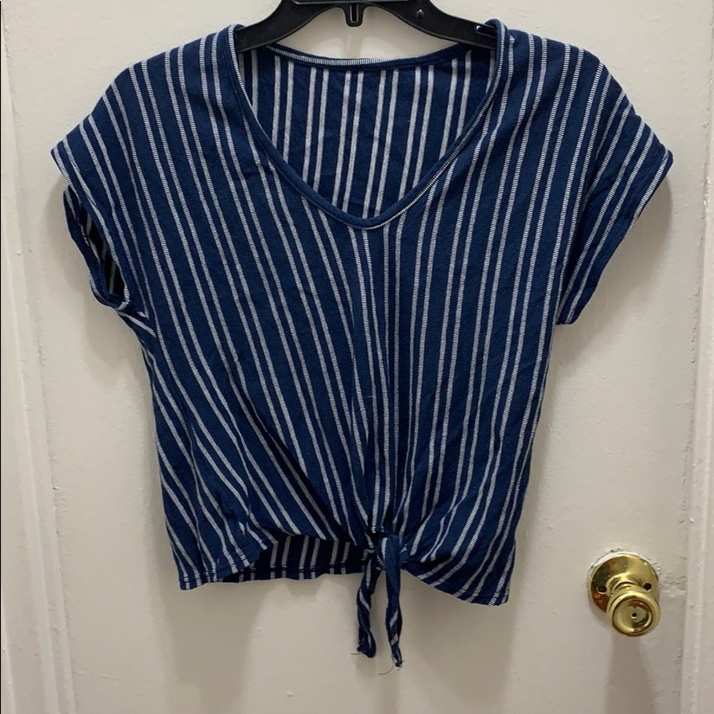 Stripe crop top